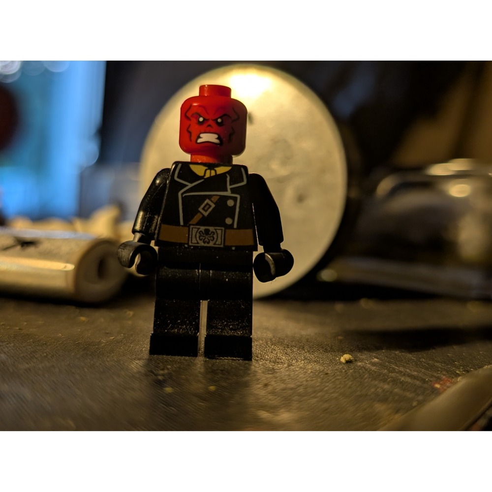 LEGO Marvel Super Heroes Red Skull Minifigure Hydra Uniform sh030 Avengers